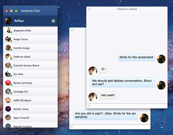 chat client for mac os x